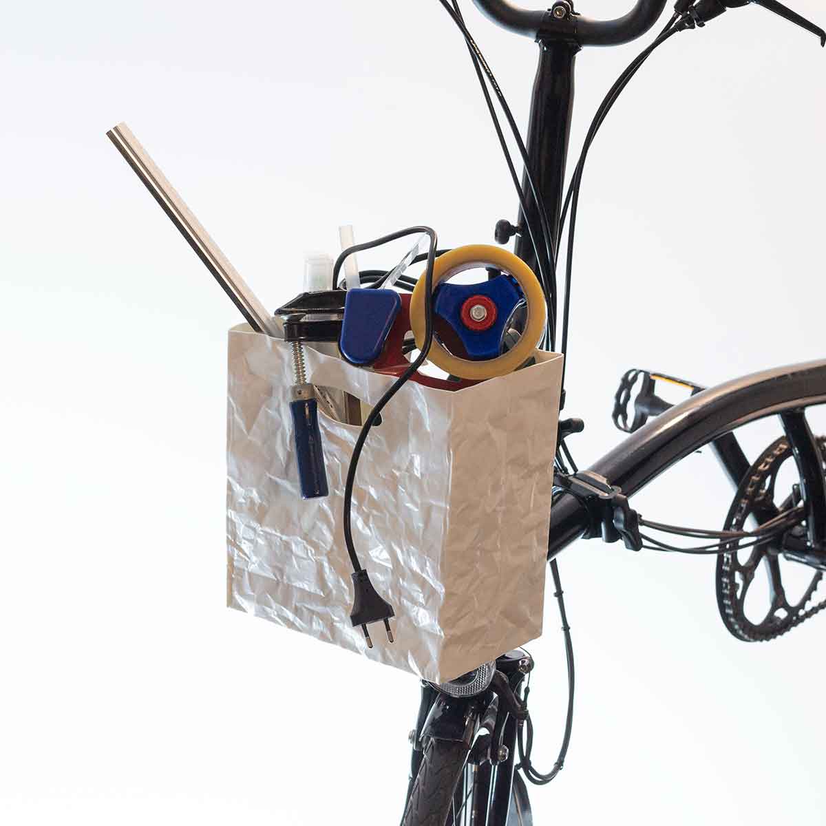 Knitterbox Fahrradtasche für Brompton Midi