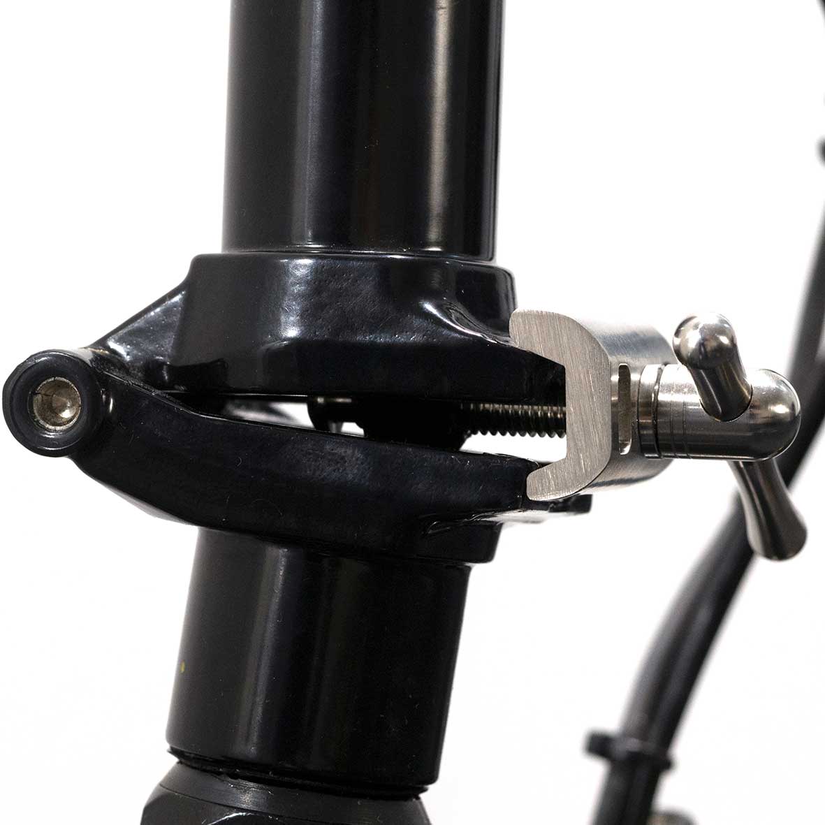 Rahmenverschluss für Brompton Lenker und Rahmen aus Titan