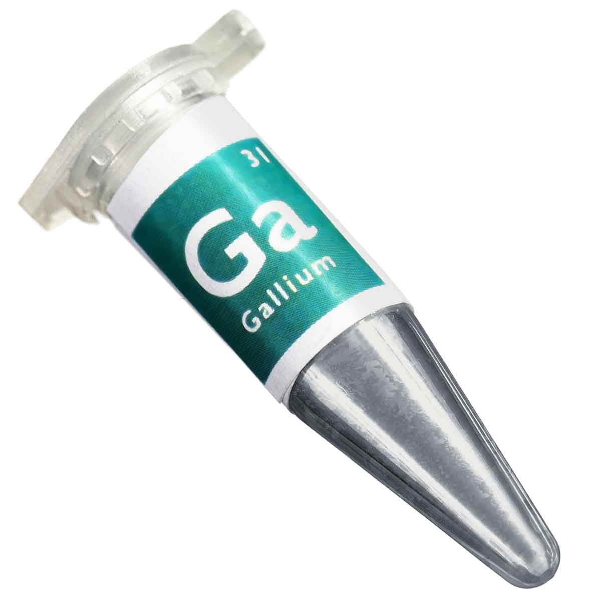 Gallium 99,99% 4N Ga 31 Flüssigmetall (a 7,5g)