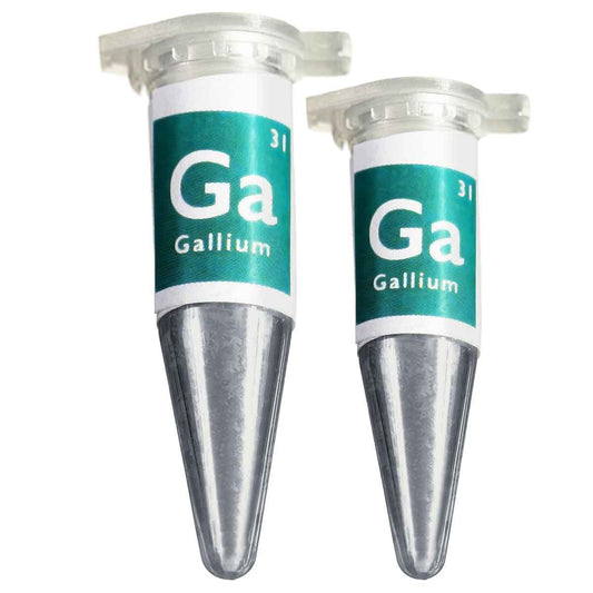 Gallium 99,99% 4N Ga 31 Flüssigmetall (a 7,5g)