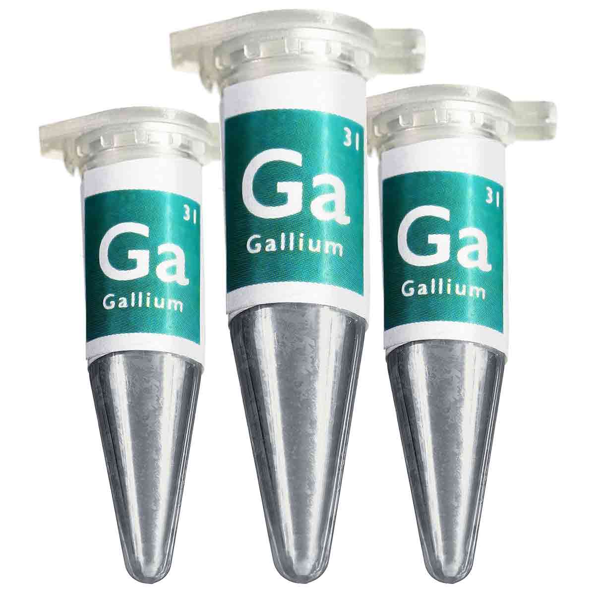 Gallium 99,99% 4N Ga 31 Flüssigmetall (a 7,5g)