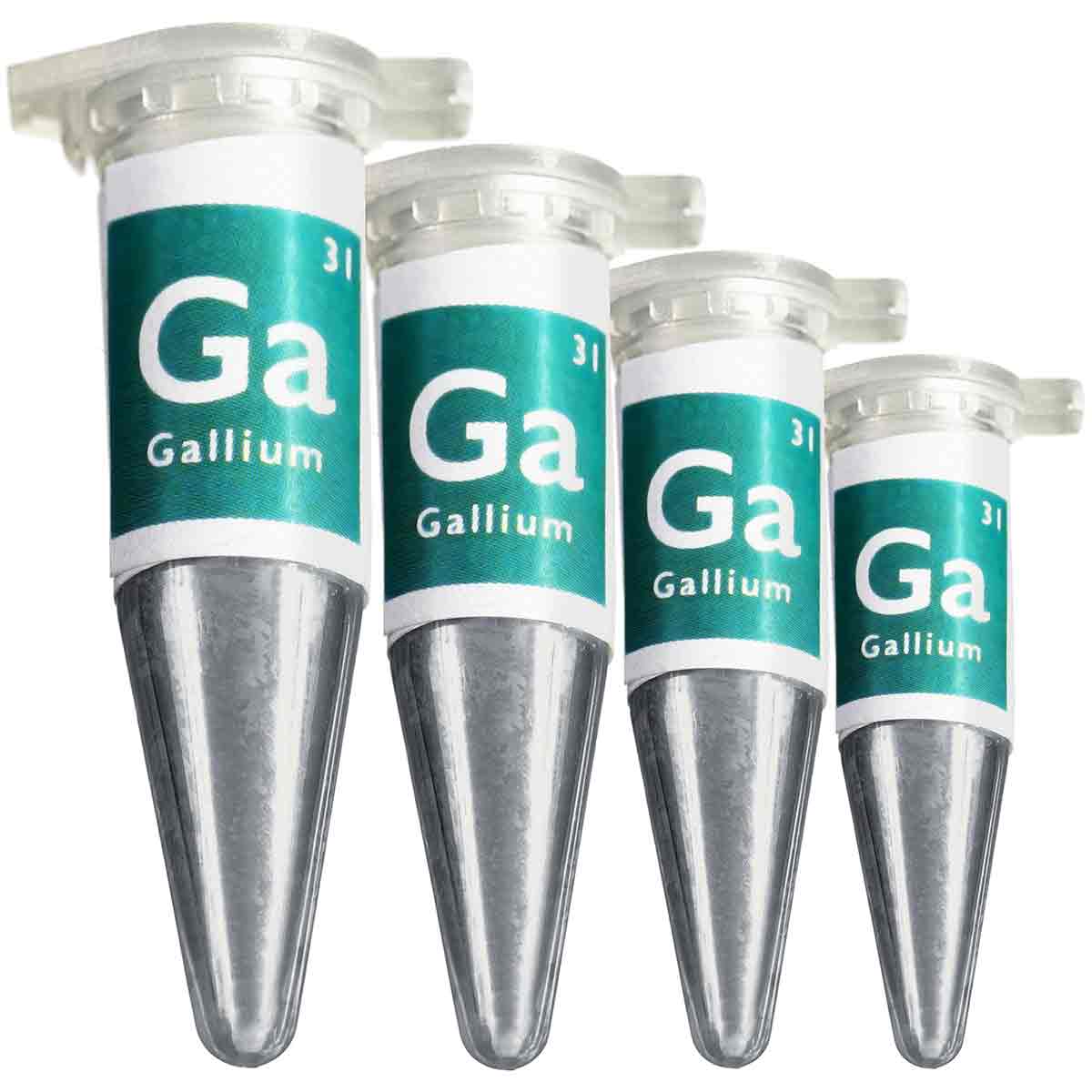Gallium 99,99% 4N Ga 31 Flüssigmetall (a 7,5g)