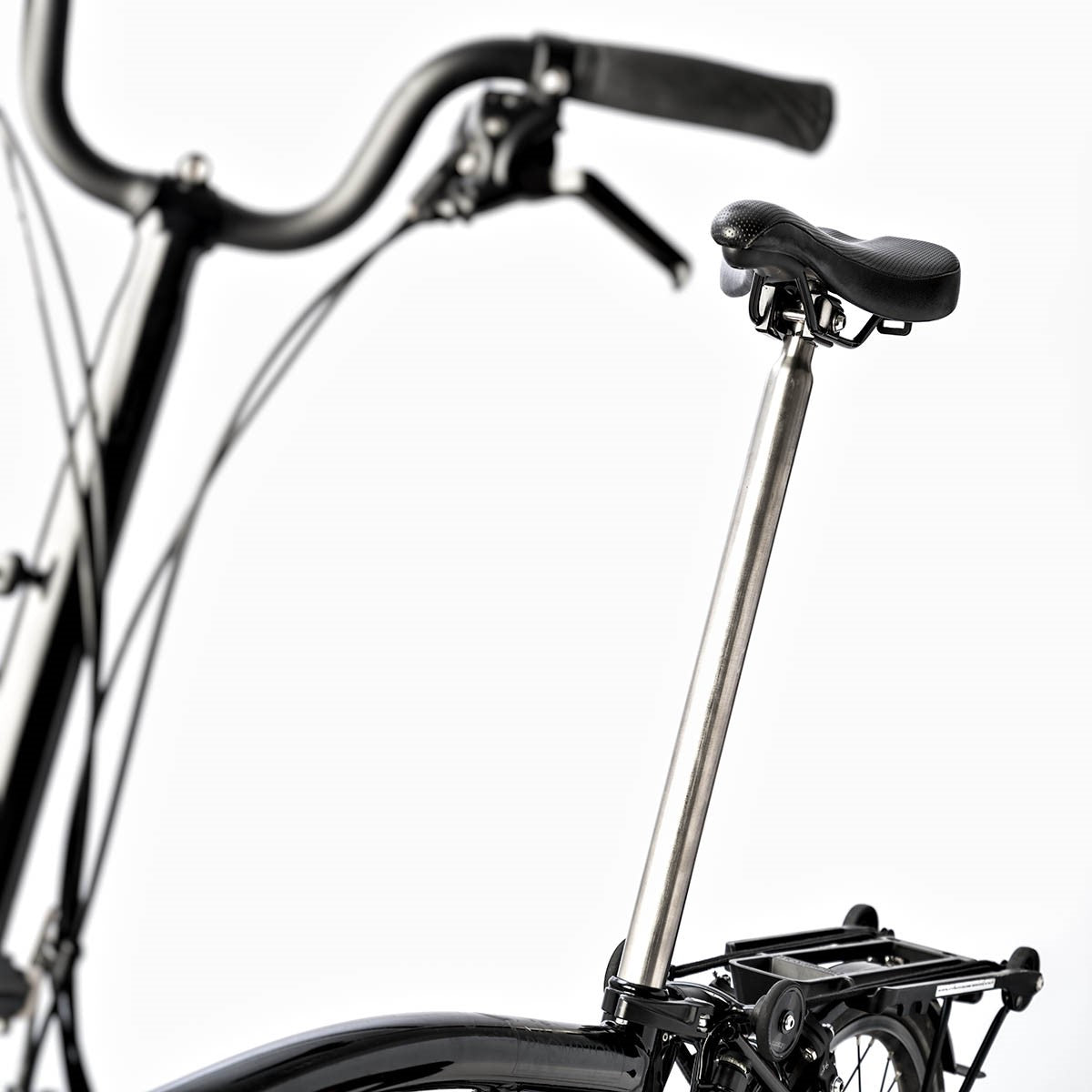 Sattelstange (Seatpost) aus Titan für Brompton 530 mm