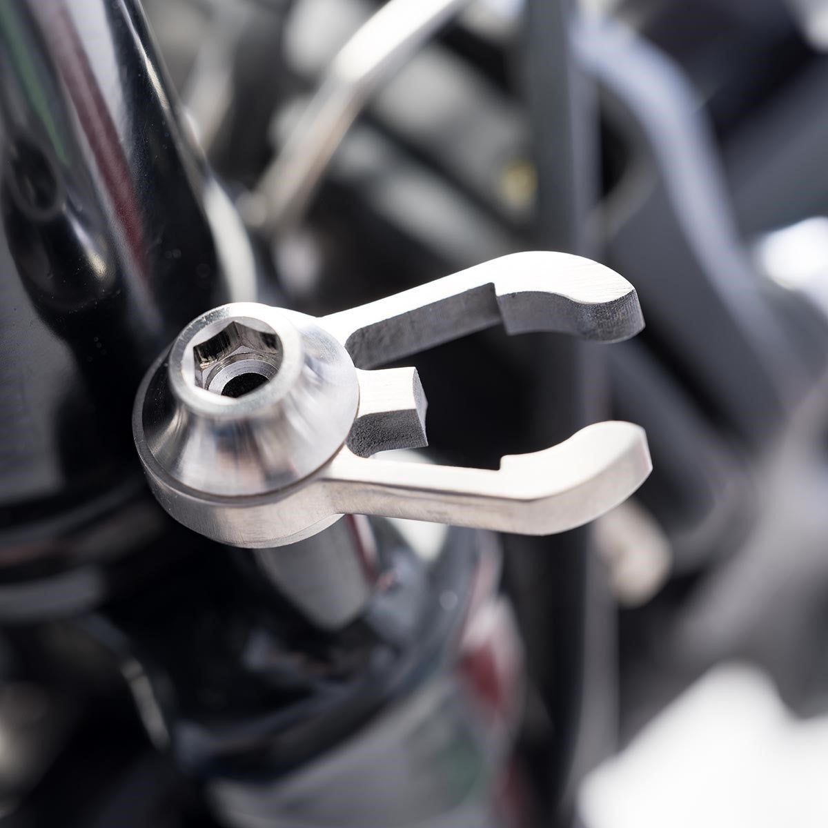 Folding handlebar bracket Handlebar Headpost Catch for Brompton folding bike made of titanium