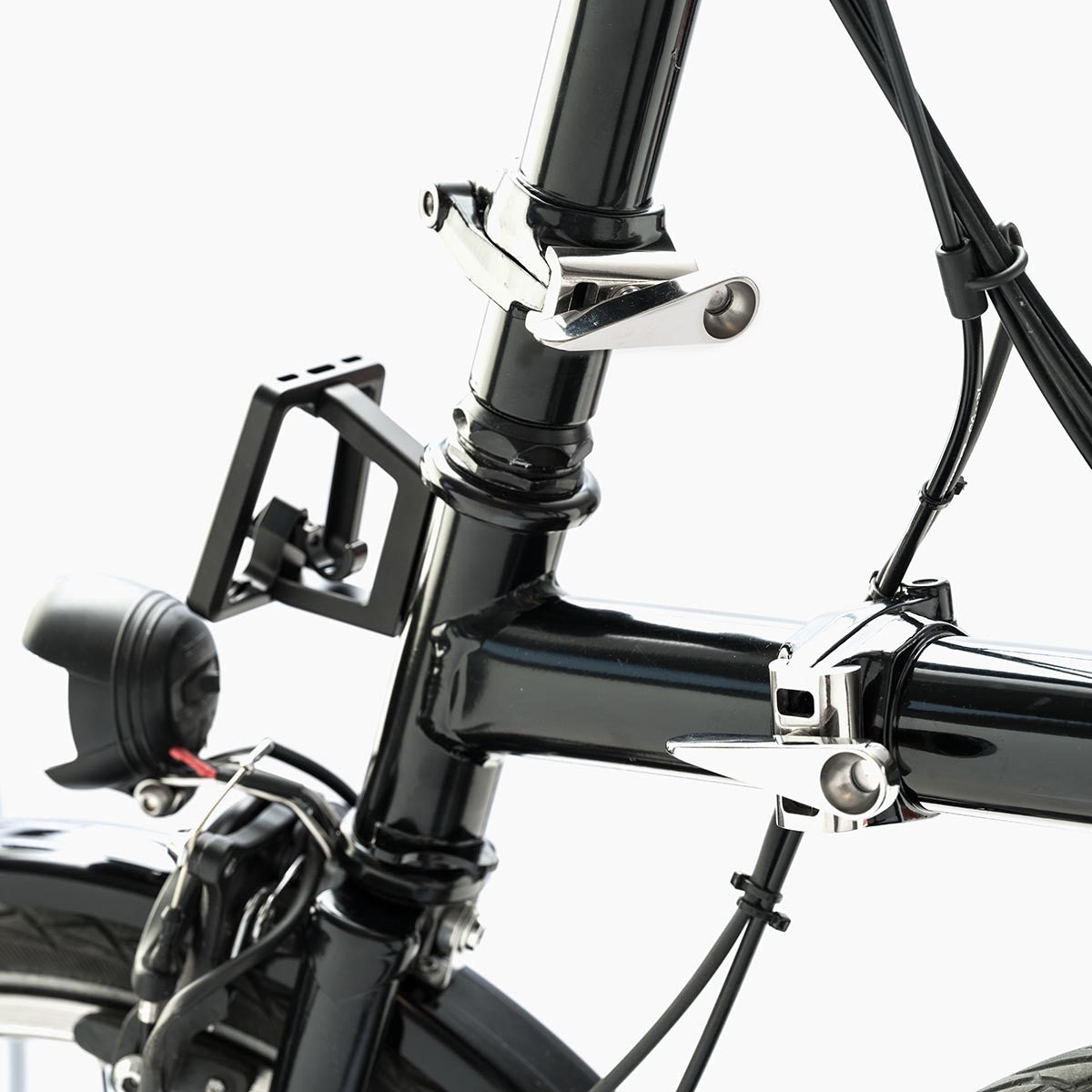 Rahmenverschlussaus Titan für Brompton Lenker und Rahmen