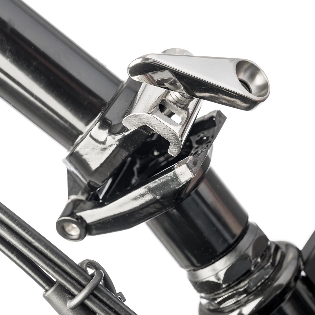 Rahmenverschlussaus Titan für Brompton Lenker und Rahmen