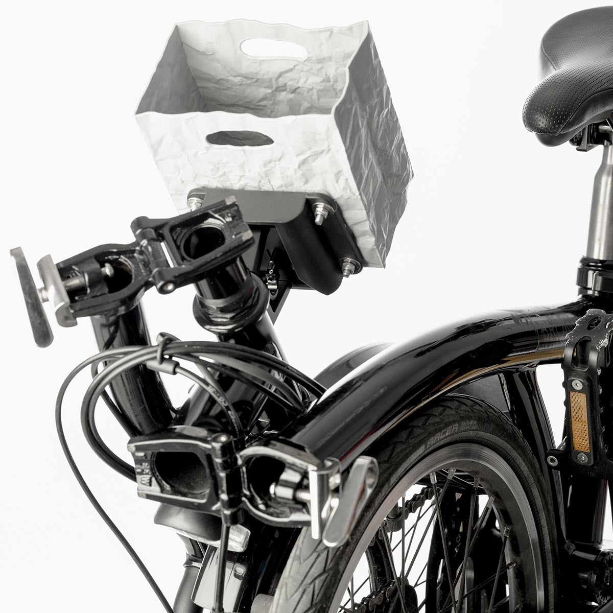 Knitterbox Fahrradtasche für Brompton Mini