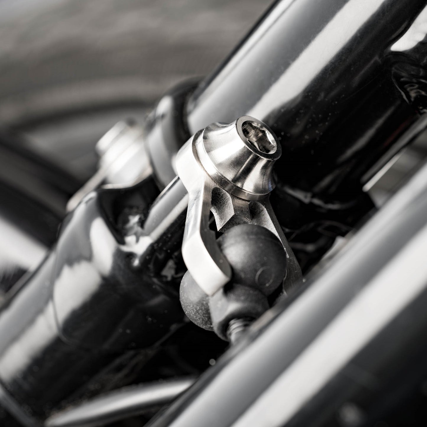 Folding handlebar bracket Handlebar Headpost Catch for Brompton folding bike made of titanium