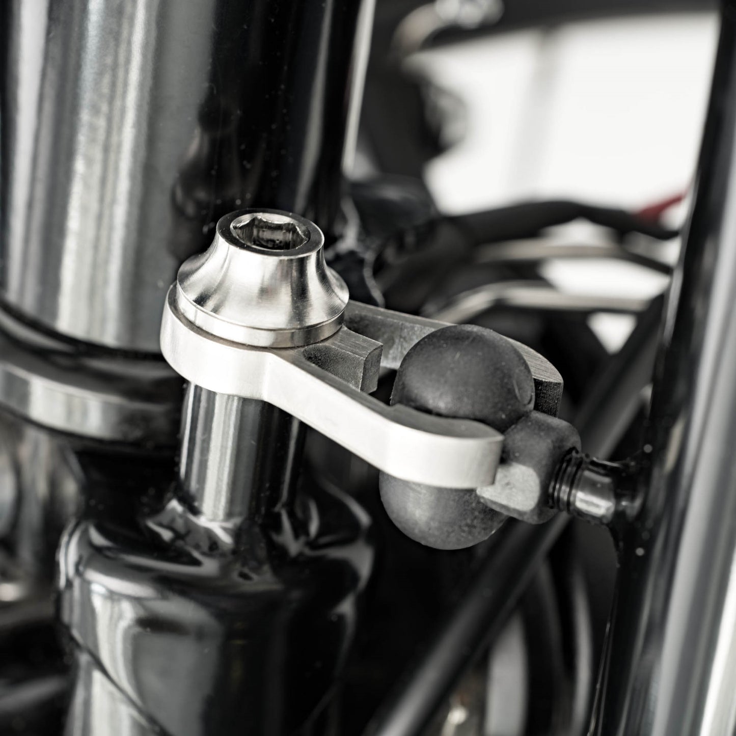 Folding handlebar bracket Handlebar Headpost Catch for Brompton folding bike made of titanium