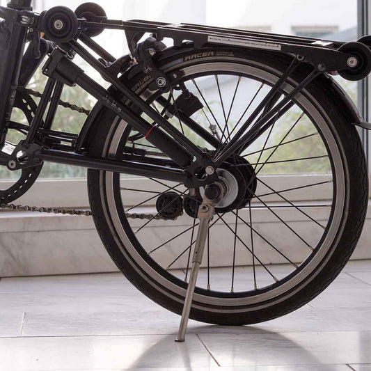 Fahrradständer aus Titan für Brompton Faltrad (nur P Line und T Line)