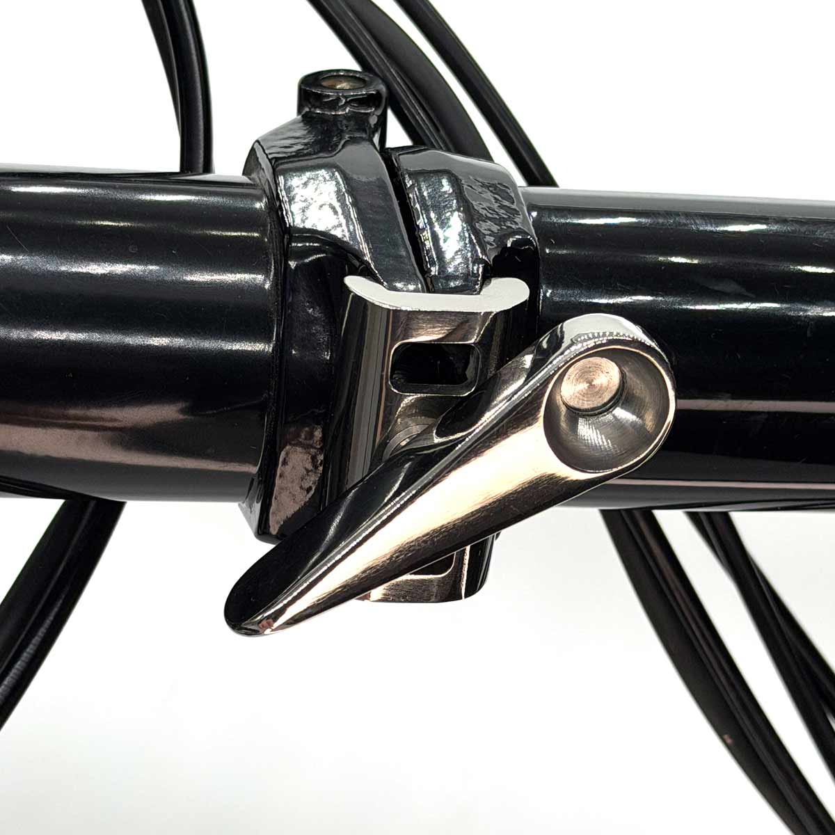 Frame lock for Brompton handlebars and titanium frames