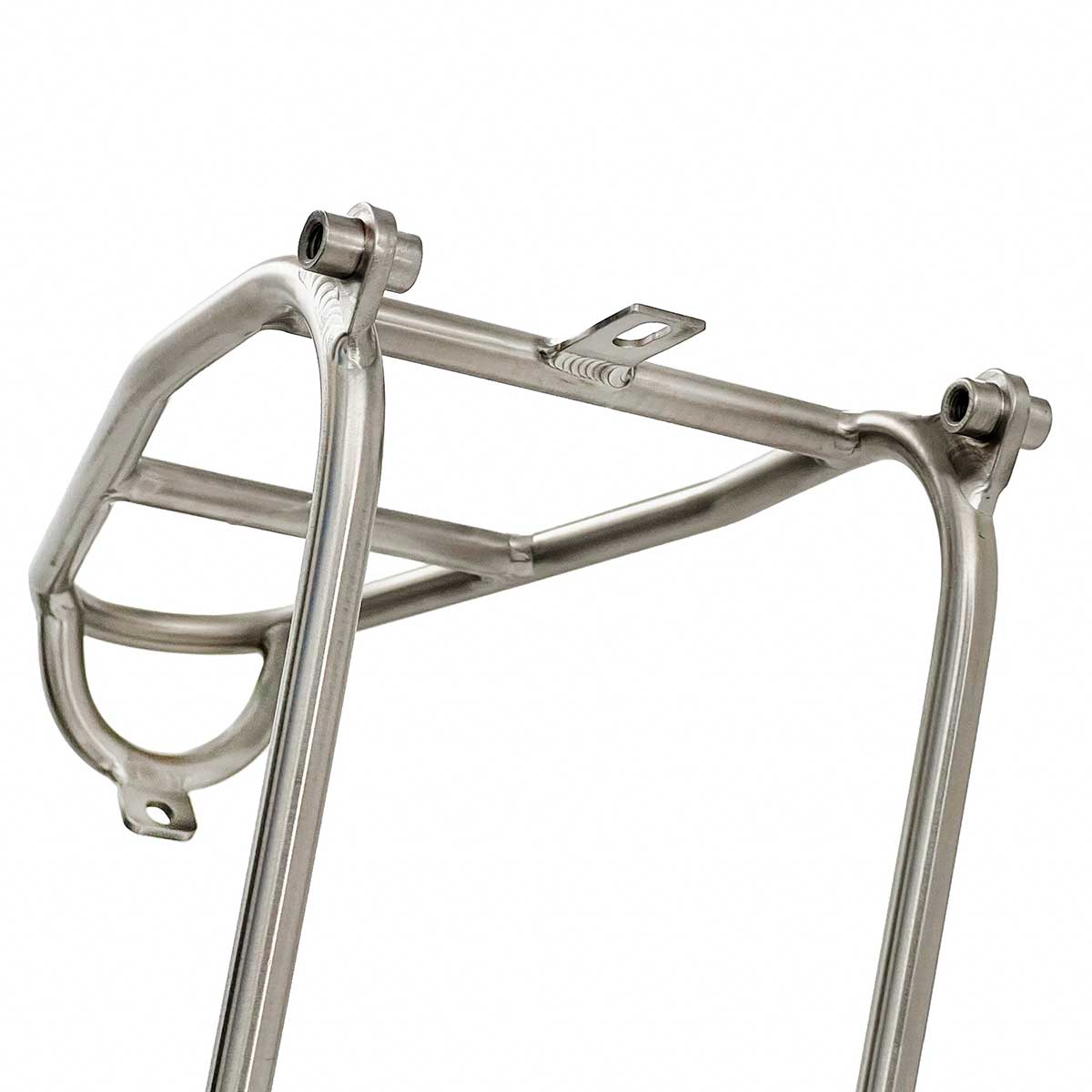 Luggage rack Q-Type super light for Brompton made of titanium