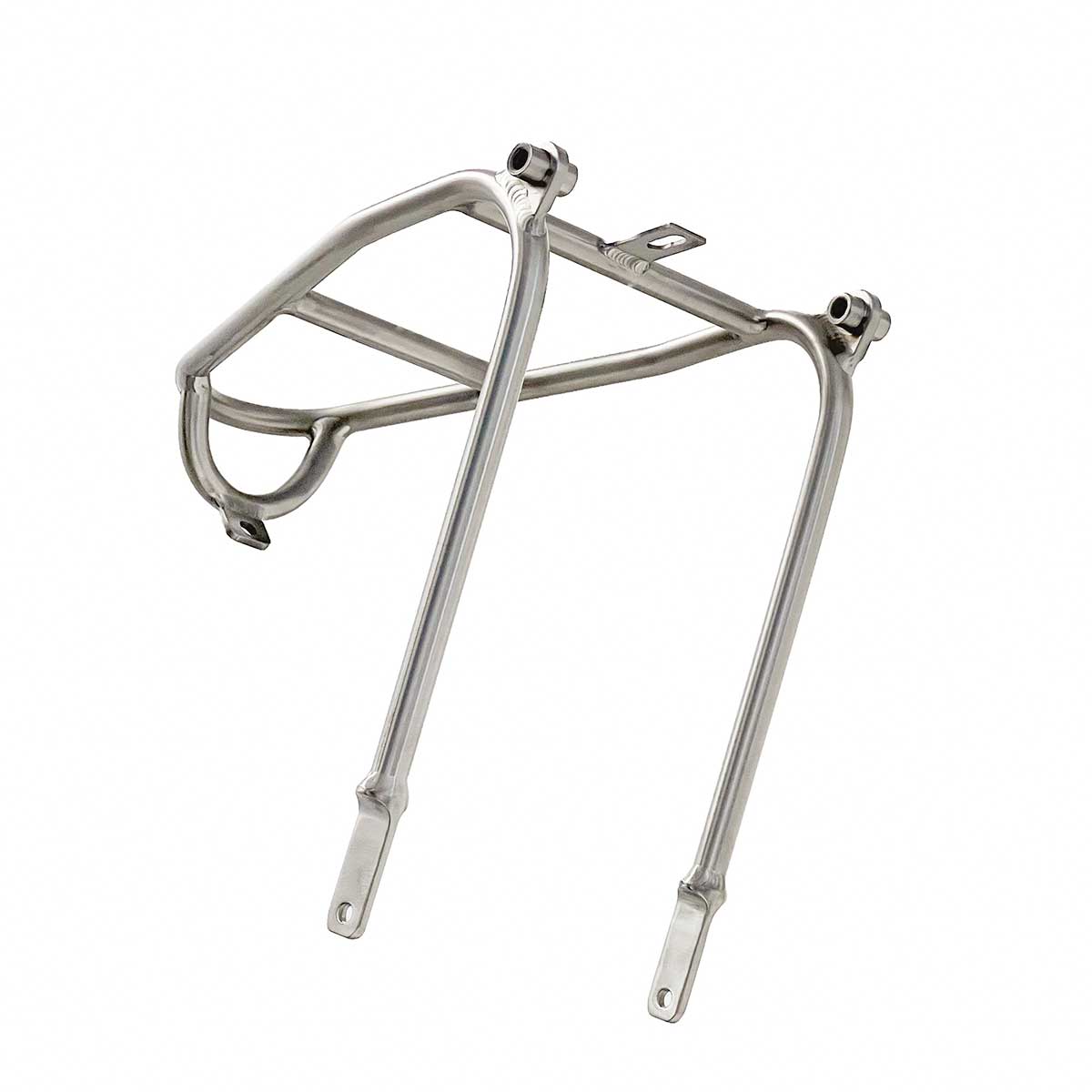 Luggage rack Q-Type super light for Brompton made of titanium