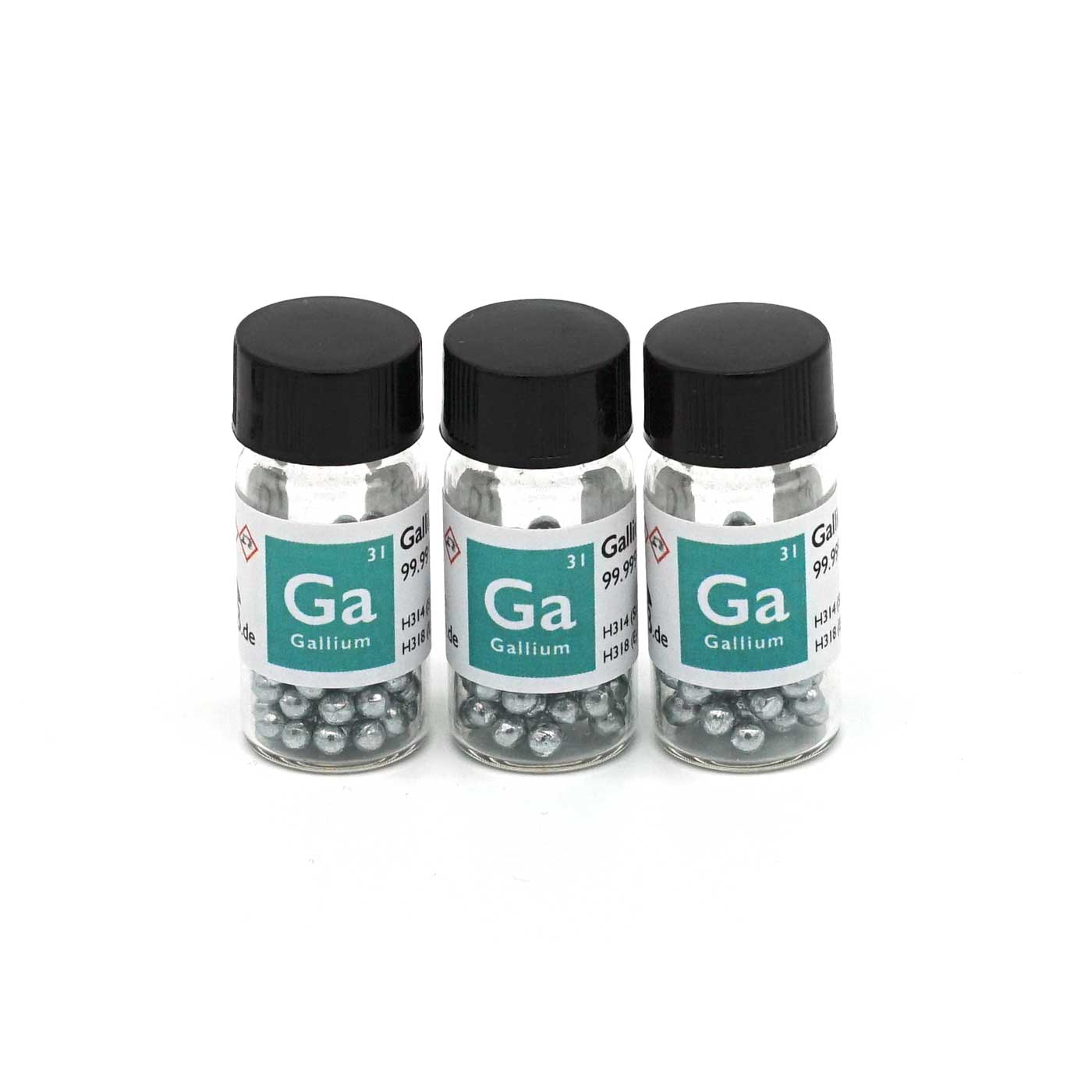 Gallium Granulat 99,9999% 6N Ga 31 Flüssigmetall (a 10g)