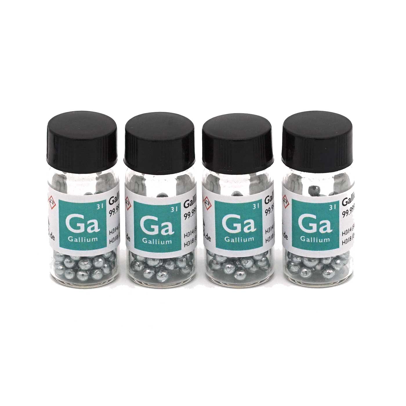 Gallium Granulat 99,9999% 6N Ga 31 Flüssigmetall (a 10g)