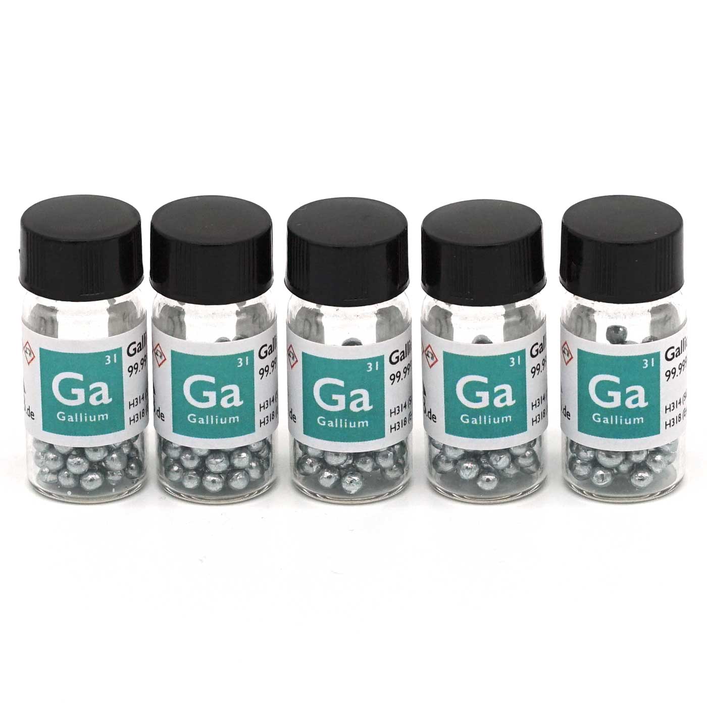 Gallium Granulat 99,9999% 6N Ga 31 Flüssigmetall (a 10g)