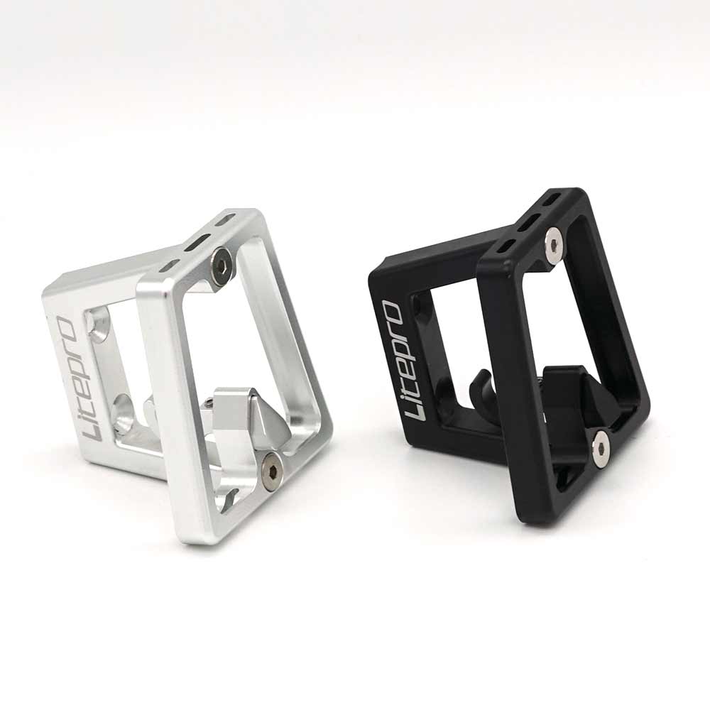 Lightweight front carrier block for BROMPTON aluminum