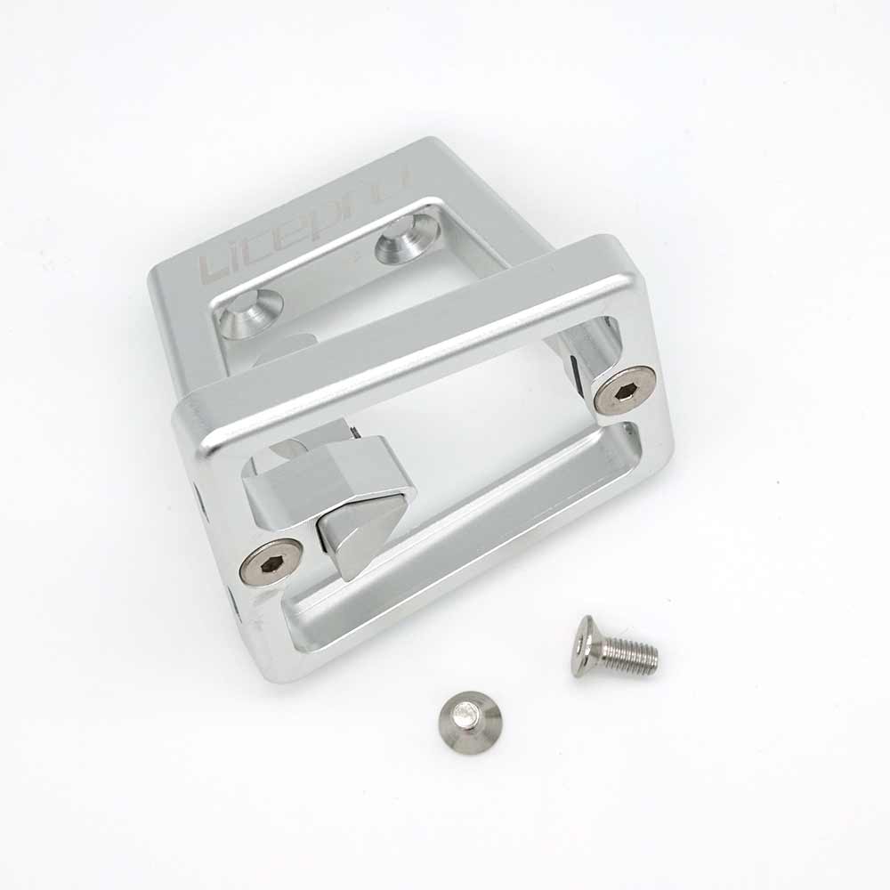 Lightweight front carrier block for BROMPTON aluminum