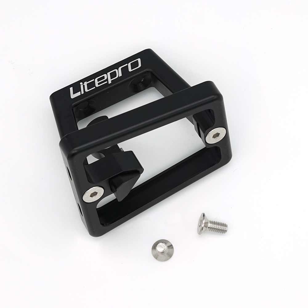 Lightweight front carrier block for BROMPTON aluminum