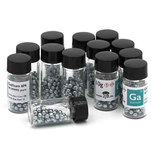 Gallium Granulat 99,9999% 6N Ga 31 Flüssigmetall (a 10g)