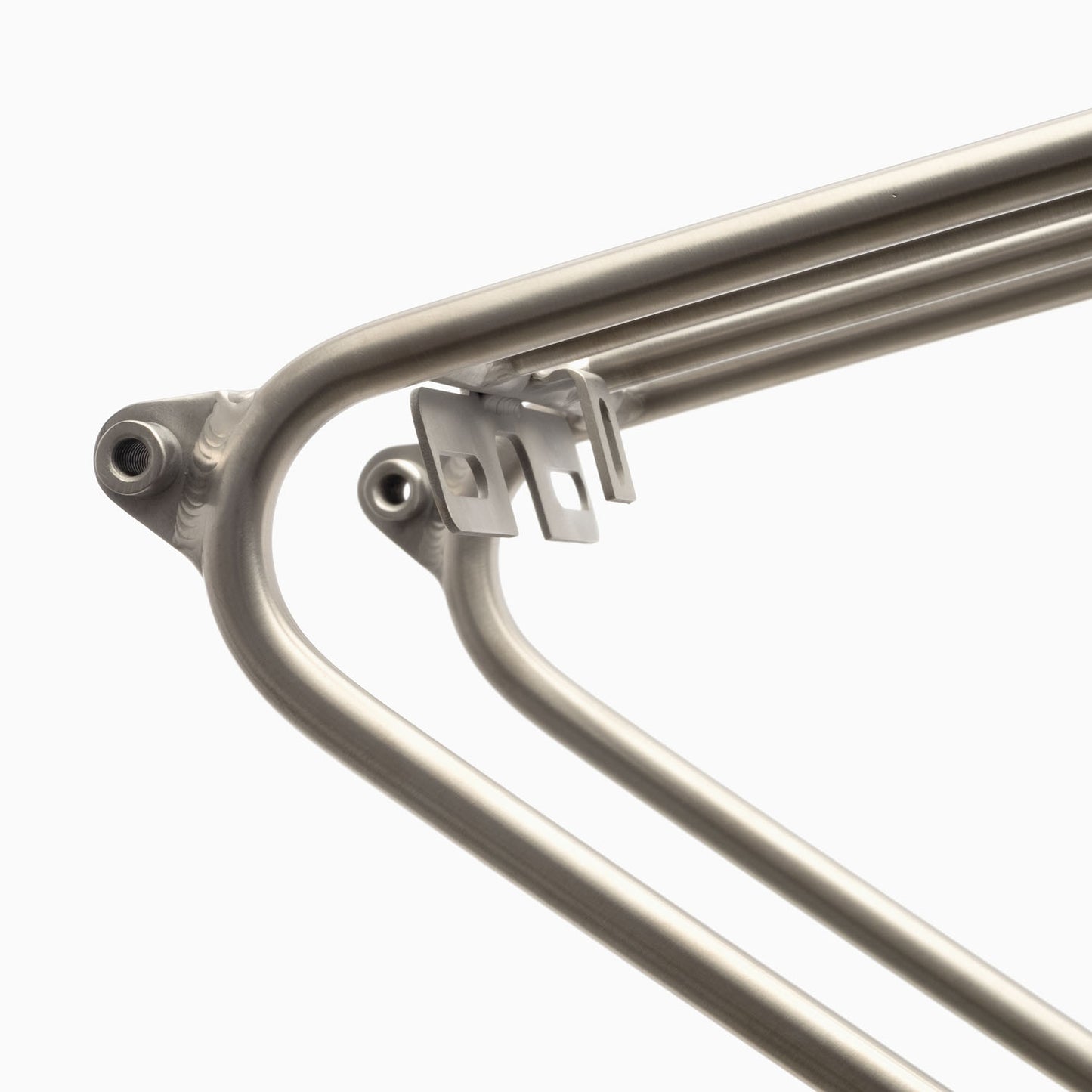 Luggage rack standard type for Brompton made of titanium