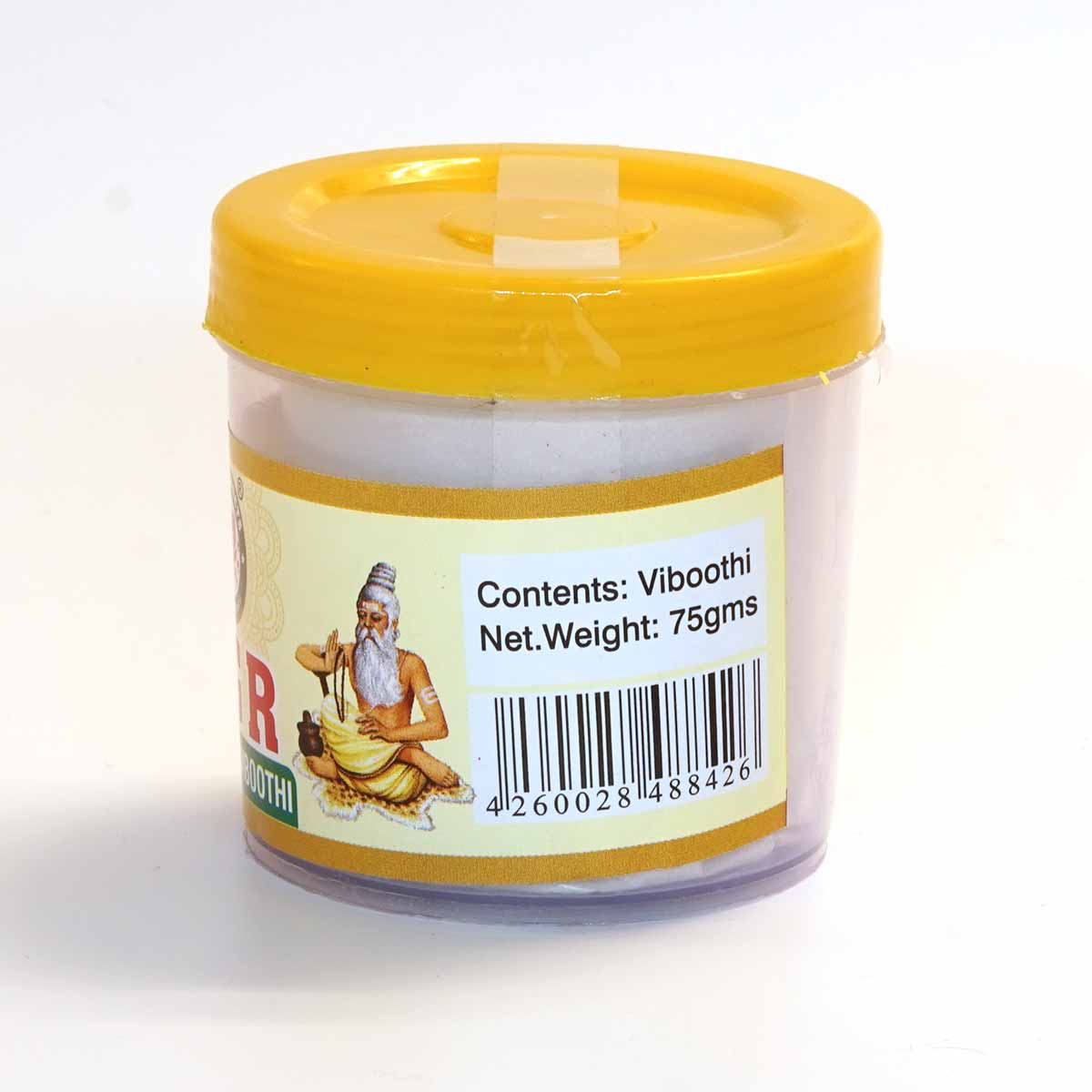 Vibhuti Asche scented Viboothi Thiruneeru Puja Pooja Sri Kandha Vilas 75g